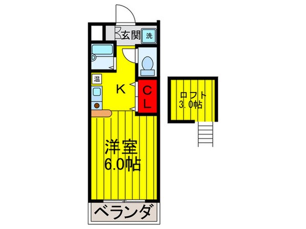 ﾗﾌｨｰﾈ枚方3の物件間取画像